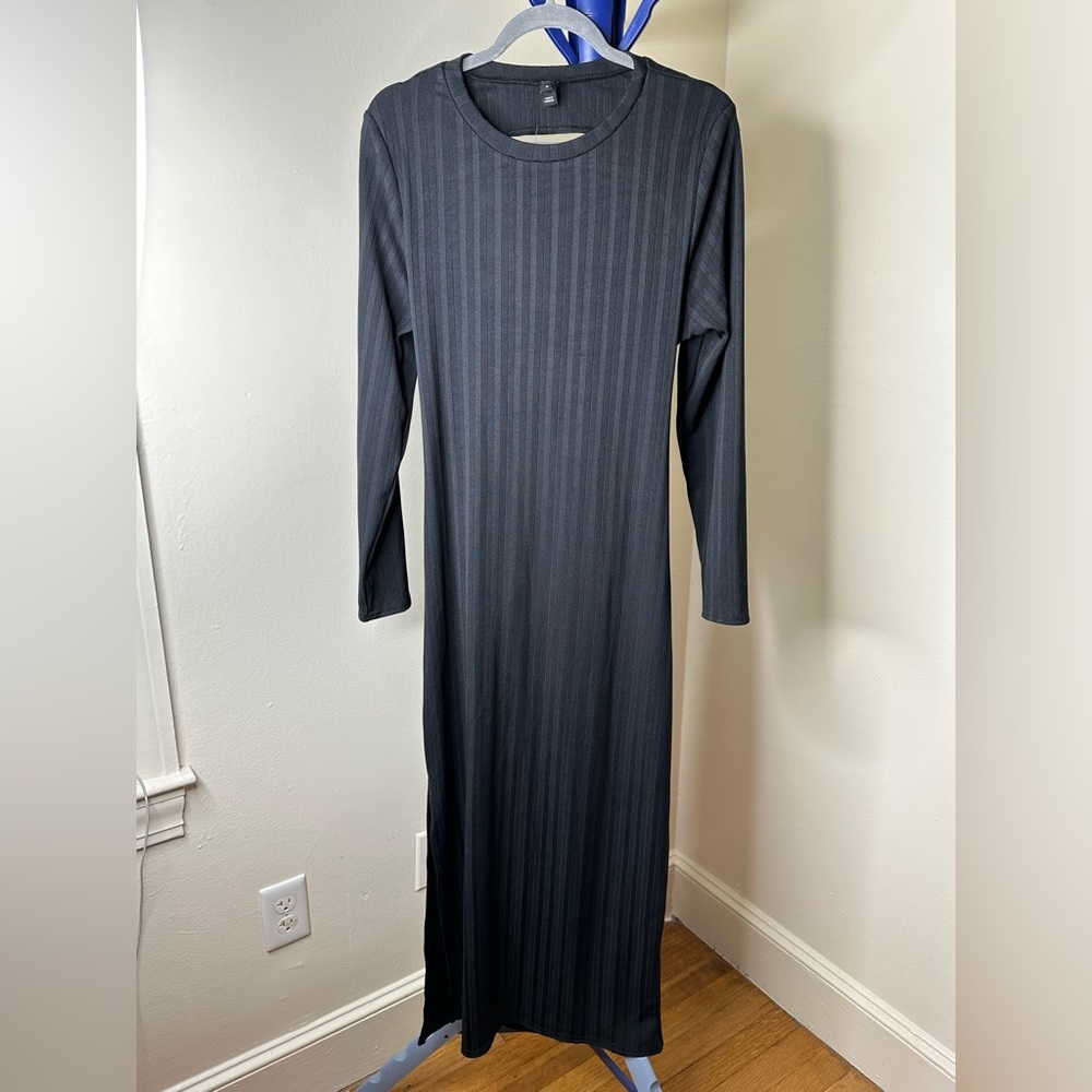 RIVER ISLAND BACK CROSS BOUJIE DRESS